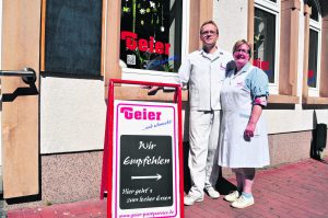 Christian und Christine Geier führen ihren Fleischerei- und Partyservice in dritter Generation.