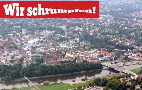 Wir schrumpfen!